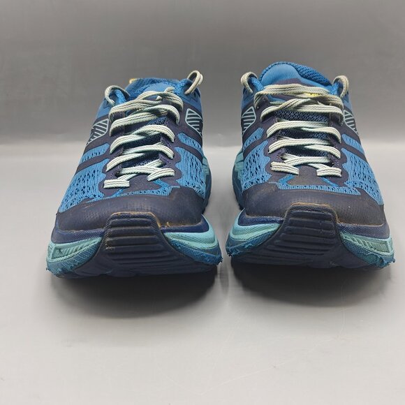 Hoka One One Stinson ATR 5 Shoes Women's Sz 6 Blue Trail Running Hiking Sneaker - Picture 2 of 11